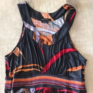 BCBG printed stretch dress